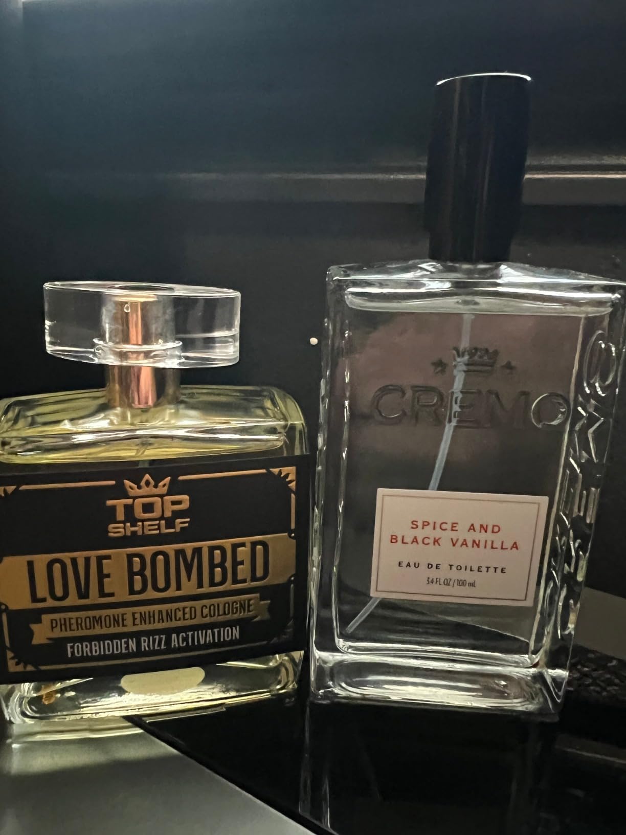 Cremo Cologne For Men - Spice & Black Vanilla Mens Cologne Spray, An Explosion of Vibrant Spices, Dark Woods and Black Vanilla, Multi-Layered Signature Men's Fragrances, 3.4 Fl Oz customer photo 1