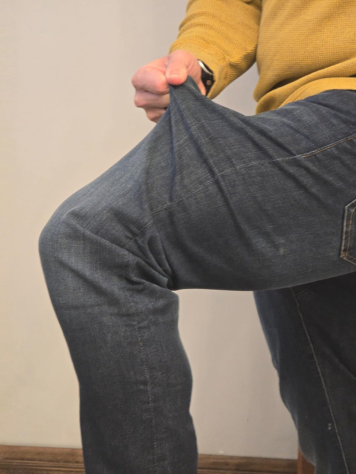 Lee Men's Extreme Motion Athletic Taper Jean customer photo 2