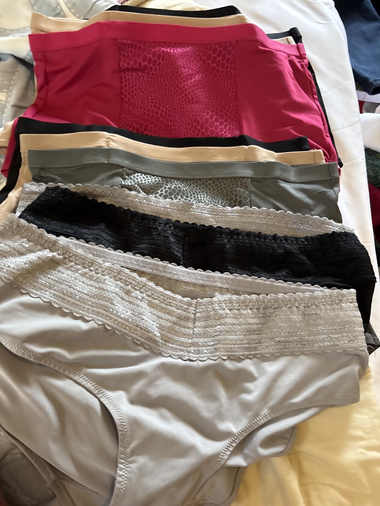 Warner's Women's Blissful Benefits By Warner's Tummy Smoothing Brief Panties Multipack customer photo 1