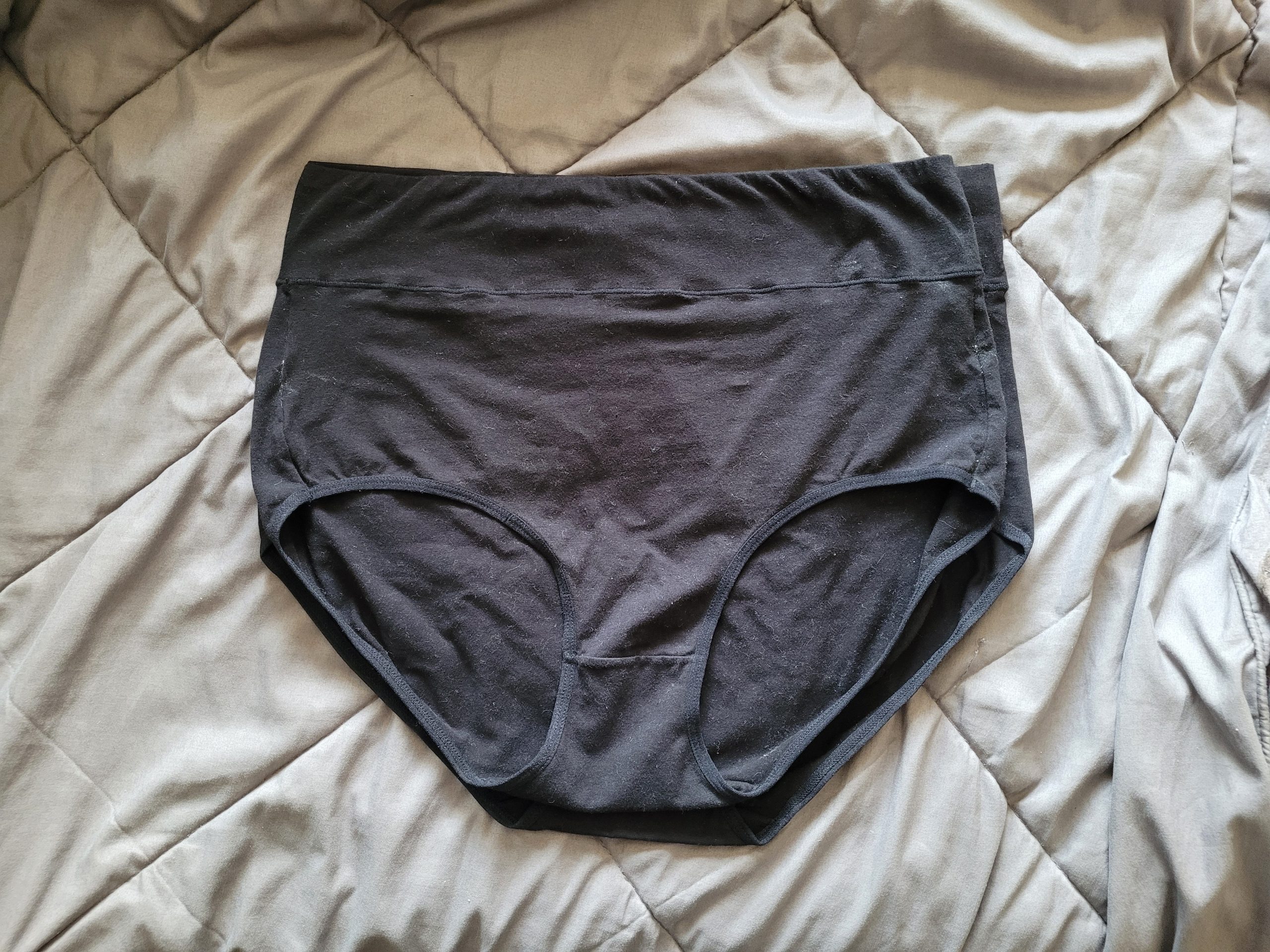 Women's High Waist Cotton Underwear Stretch Briefs Soft Comfy Ladies Panties MultiPack customer photo 1