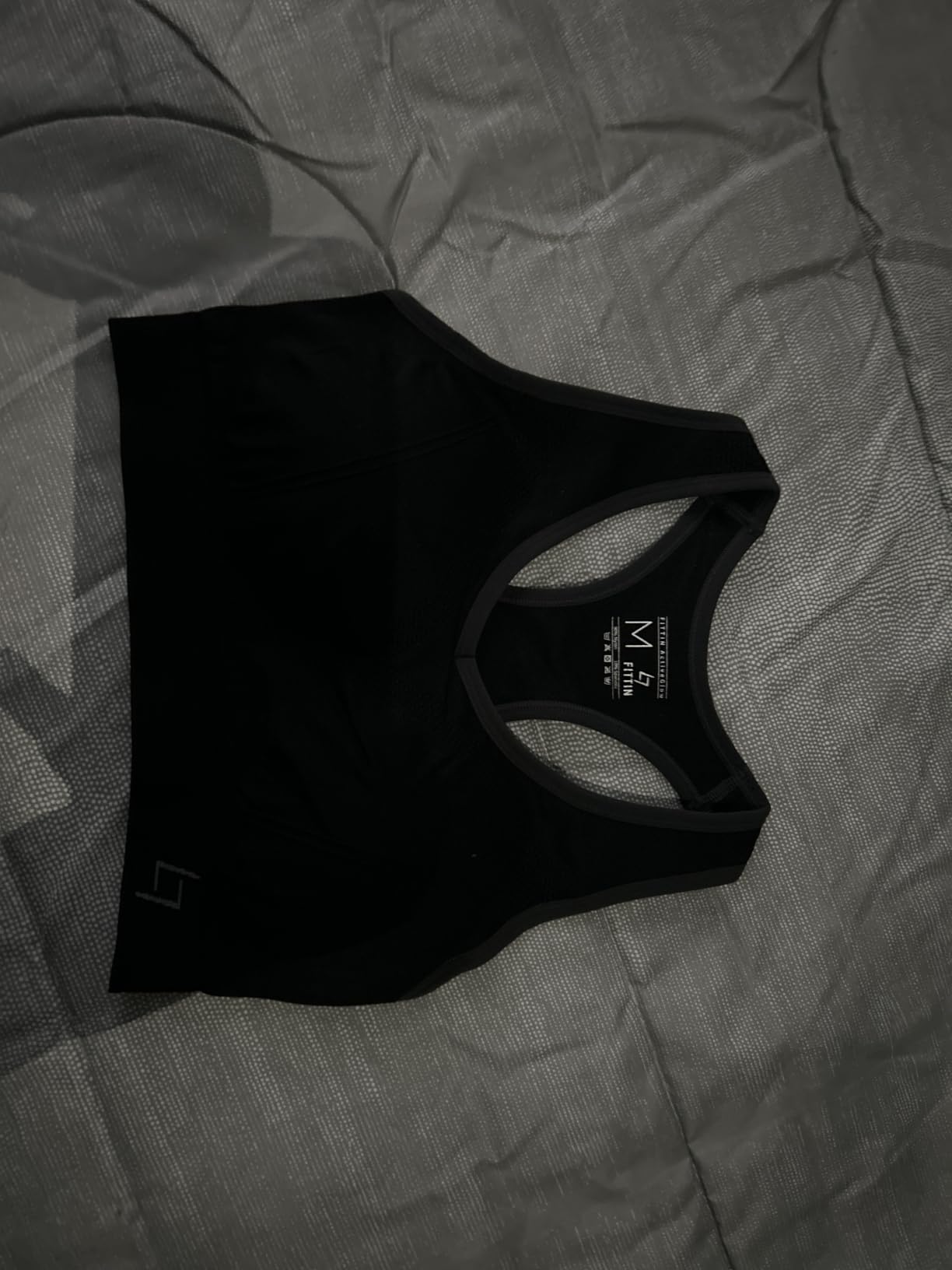 FITTIN Supportive Sports Bra for Large-Bust: 12-Hour Zero-Pressure Comfort - Full Coverage Workout for Plus Size Women customer photo 1