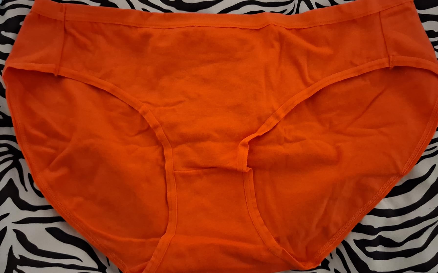 Eiggam Women's Cotton Bikini Panties, High-Cut Full Coverage Stretch Cool Underwear for Women customer photo 2