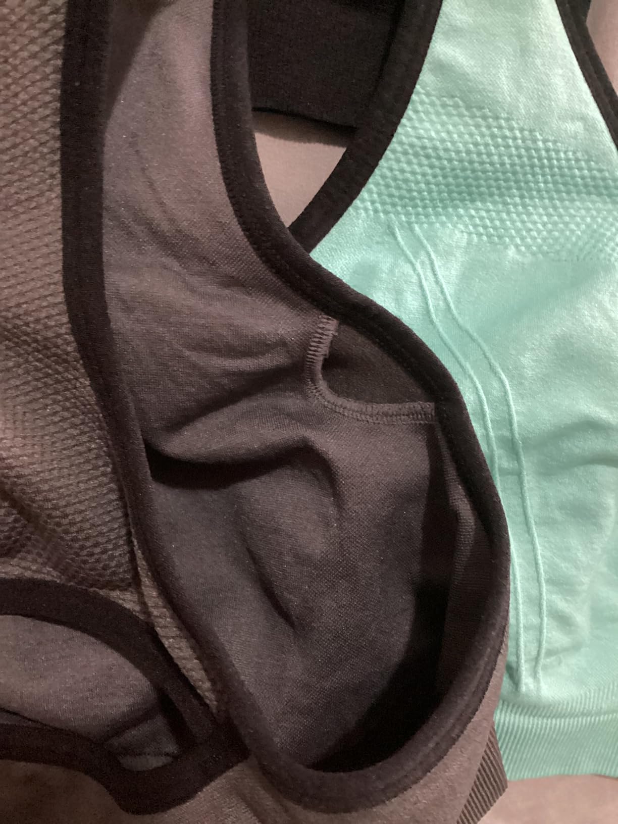 Racerback Sports Bras for Women with Pads - High Impact Athletic Tank Tops for Yoga and Workout Brassieres Bra customer photo 2