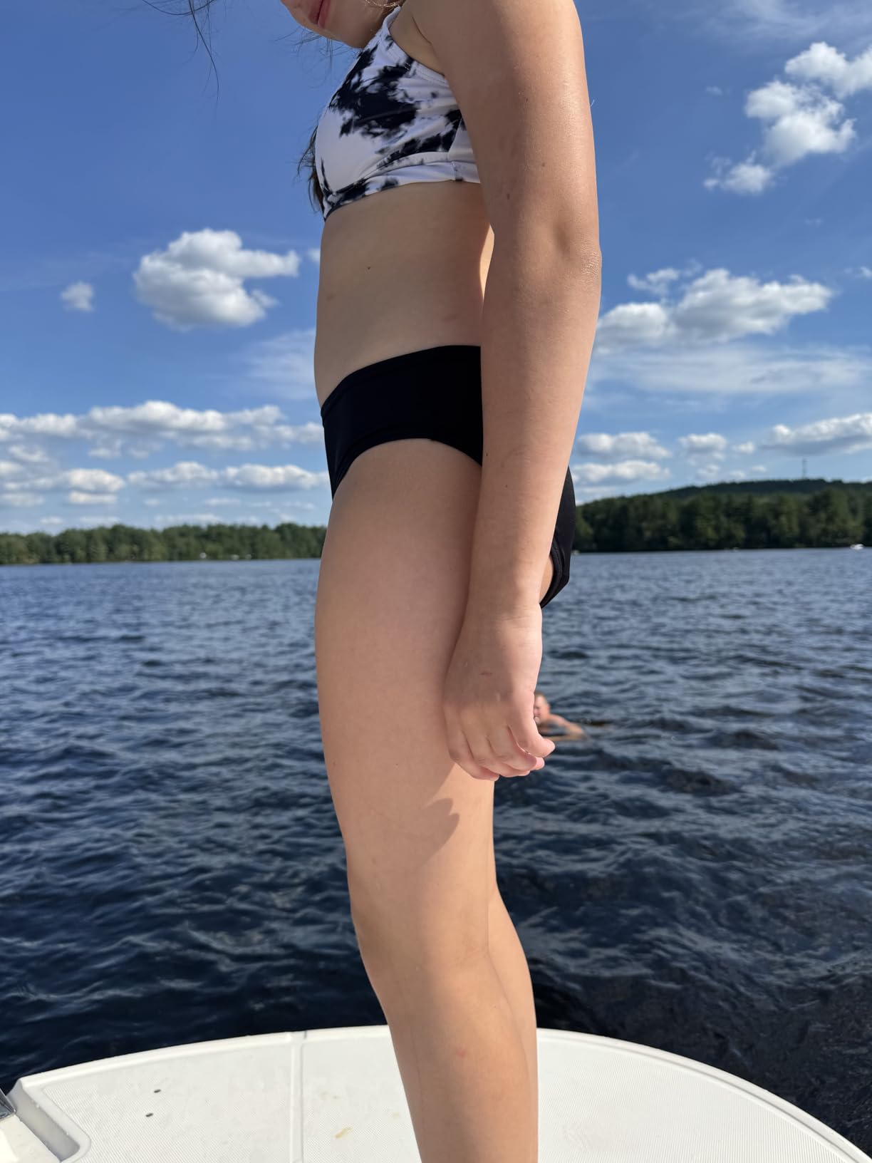OVRUNS Period Swimwear Leakproof Bikini Brief Bottoms Waterproof Menstrual Swim Bottoms for Teens, Girls, Women customer photo 2