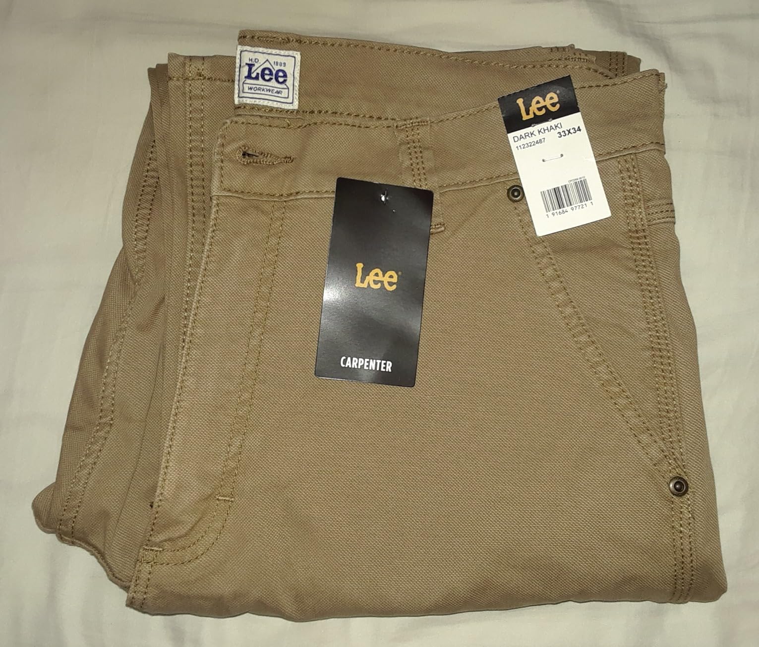 Lee Men's Legendary Workwear Carpenter Jean customer photo 2