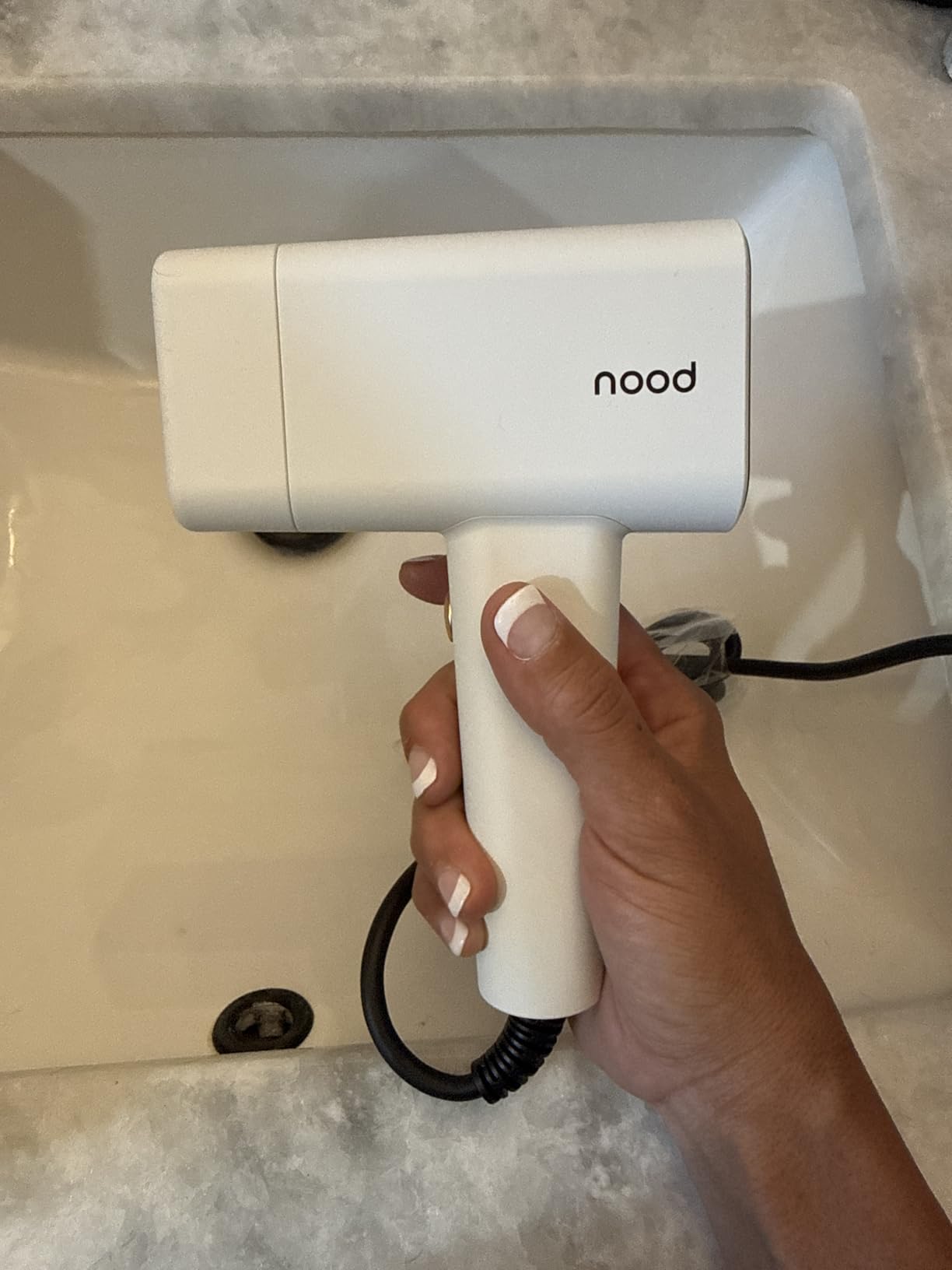 Nood Flasher Pro - Forbes Best Product 2026 - IPL Laser Hair Removal Device For At Home Use - Pain-Free, Permanent, Visible Results After First Use & Works Everywhere Hair Grows - Gloss White customer photo 2