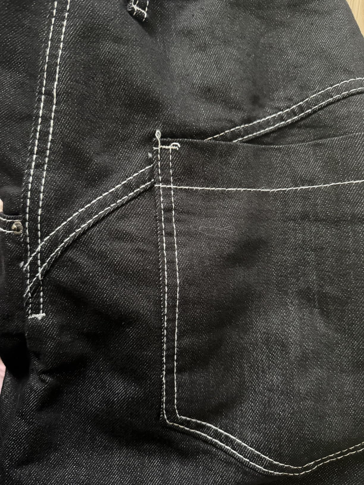 Metal Button Raw Barrel Jeans Baggy Wide Leg Denim Jeans Unisex Casual Y2k Streetwear Vintage Pants Trouser customer photo 2
