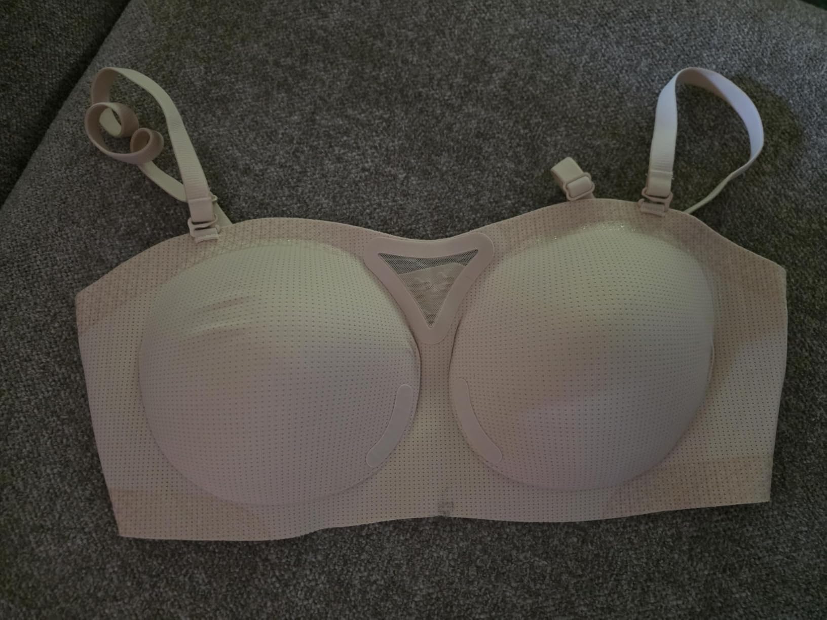 DEANGELMON Strapless Jelly Bras for Women Push Up Wireless Seamless Non Slip Bandeau Bra Womens Supportive Padded Tube Bra customer photo 2