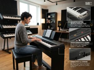 Best 88-Key Weighted Keyboard for Beginners