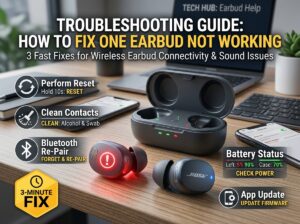 Bose Earbuds One Side Not Working