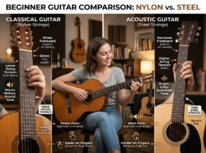 Nylon vs Steel Strings
