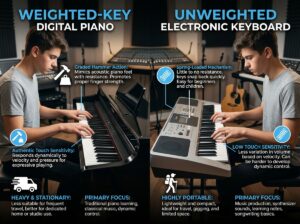 Weighted vs Unweighted Keys