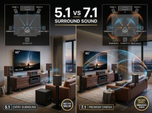 5.1 vs 7.1 Surround Sound
