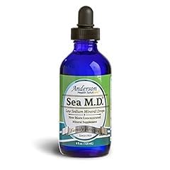 Anderson Sea M.D. Concentrated Trace Mineral Drops, 79 Trace Minerals with Magnesium, Sodium and Chloride Electrolytes - 4 Fl Oz, 60 Servings customer photo 1