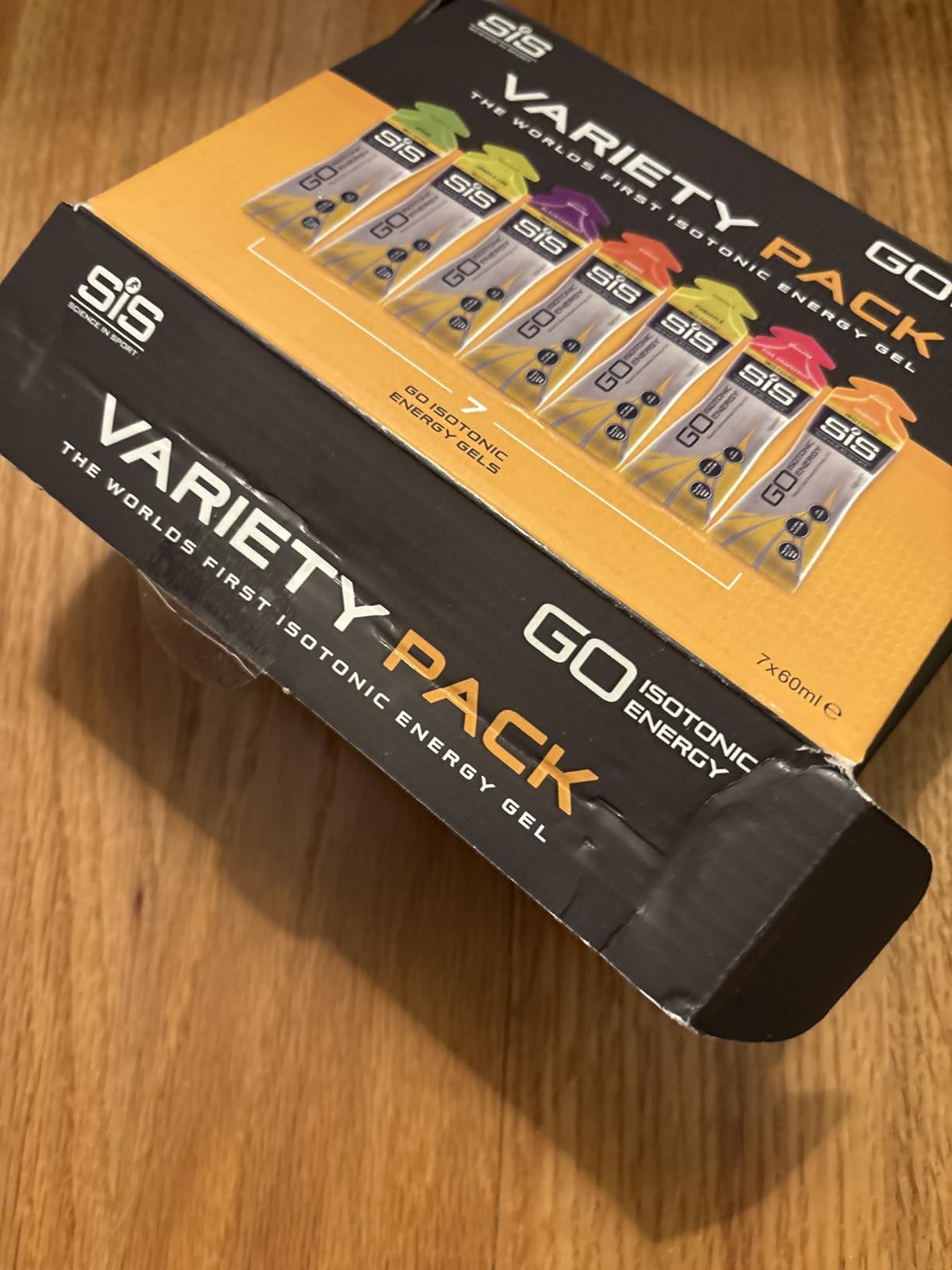 Science in Sport 60 ml Energy Gel Variety - Pack of 7 customer photo 1