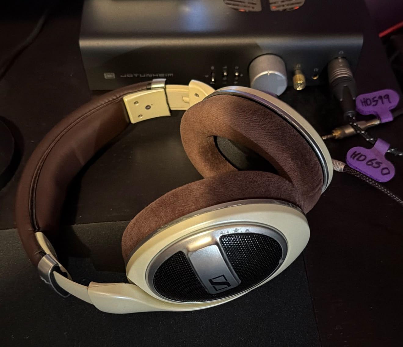Sennheiser HD 599 Open Back Wired Audiophile Headphones customer photo 2