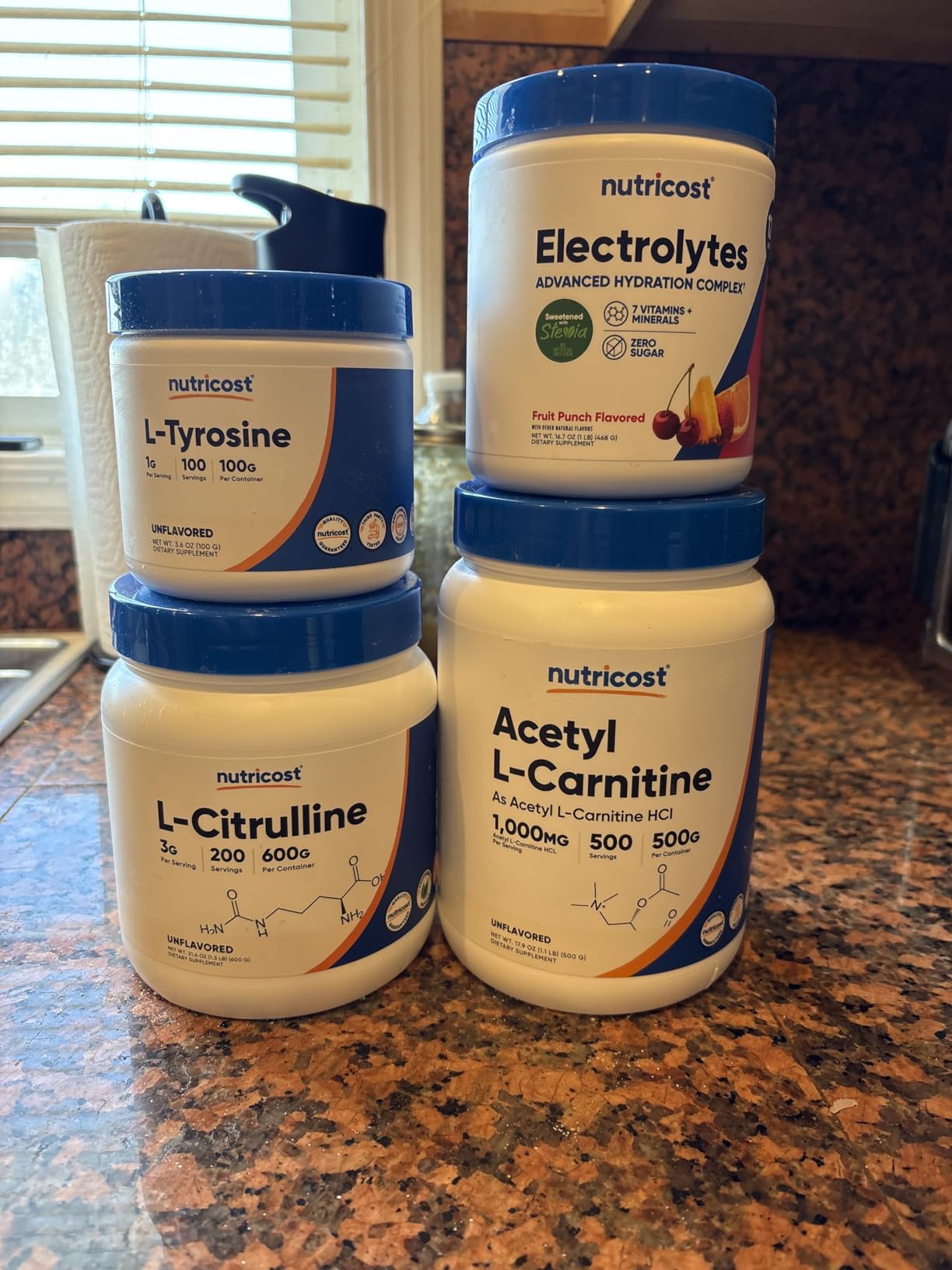Nutricost Pure L-Citrulline (Base) Powder (600 Grams) customer photo 1