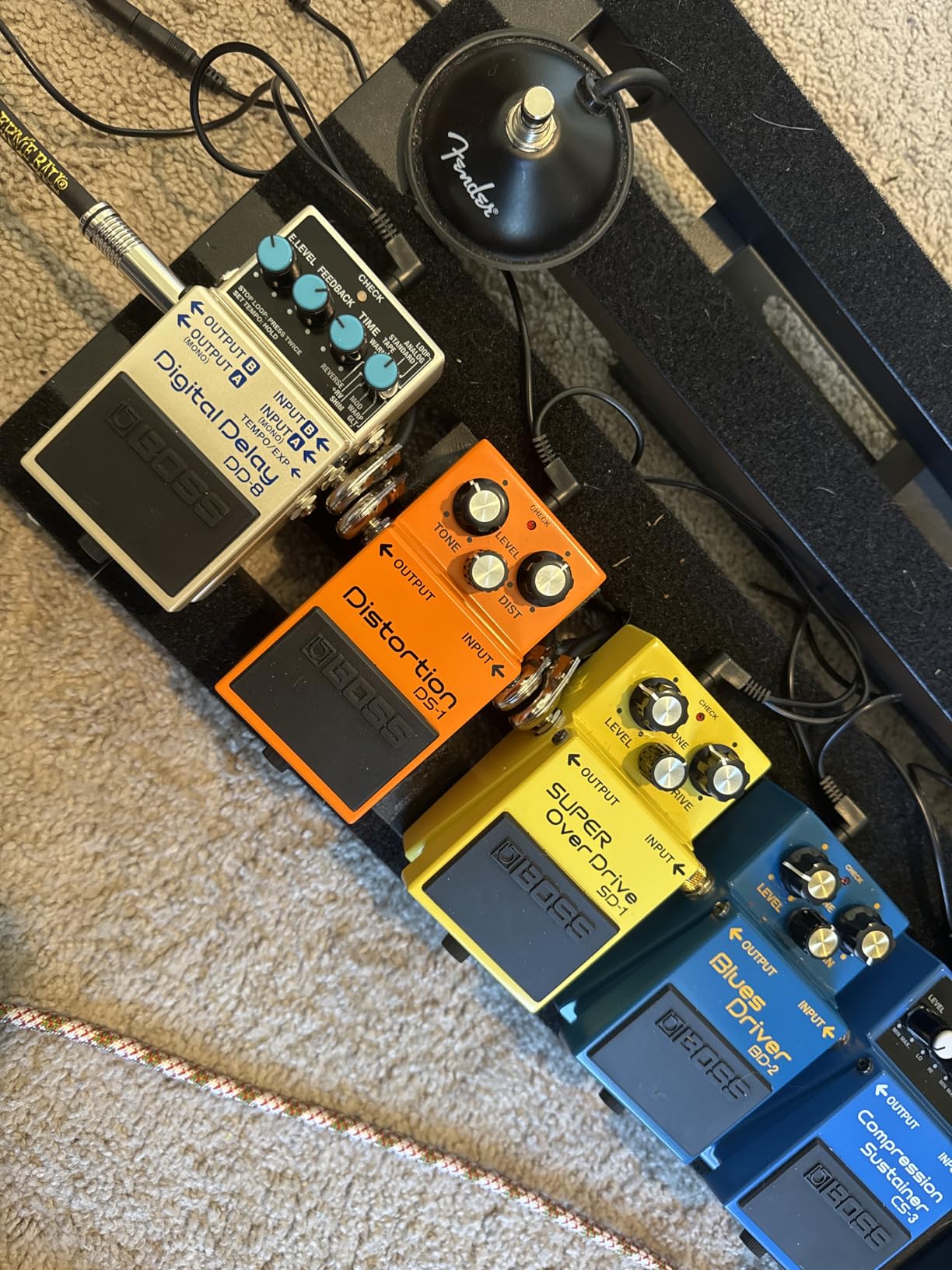 BOSS DD-8 Digital Delay Guitar Effects Pedal customer photo 1