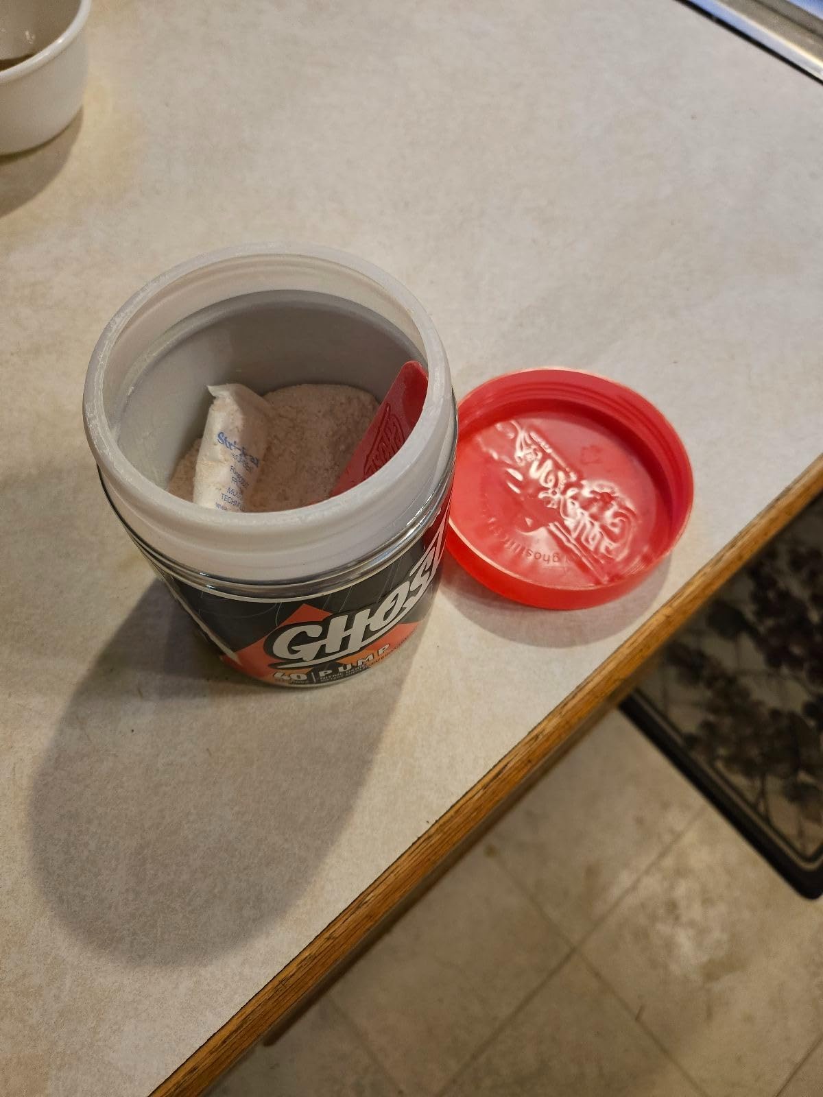 GHOST Pump, Stim-Free Nitric Oxide Powder, Peach, 40 Servings | Non-Stim, Caffeine-Free Pre-Workout Supplements - L-Citrulline, Arginine Nitrate & L-Glutathione - Sugar & Gluten-Free, Vegan customer photo 1