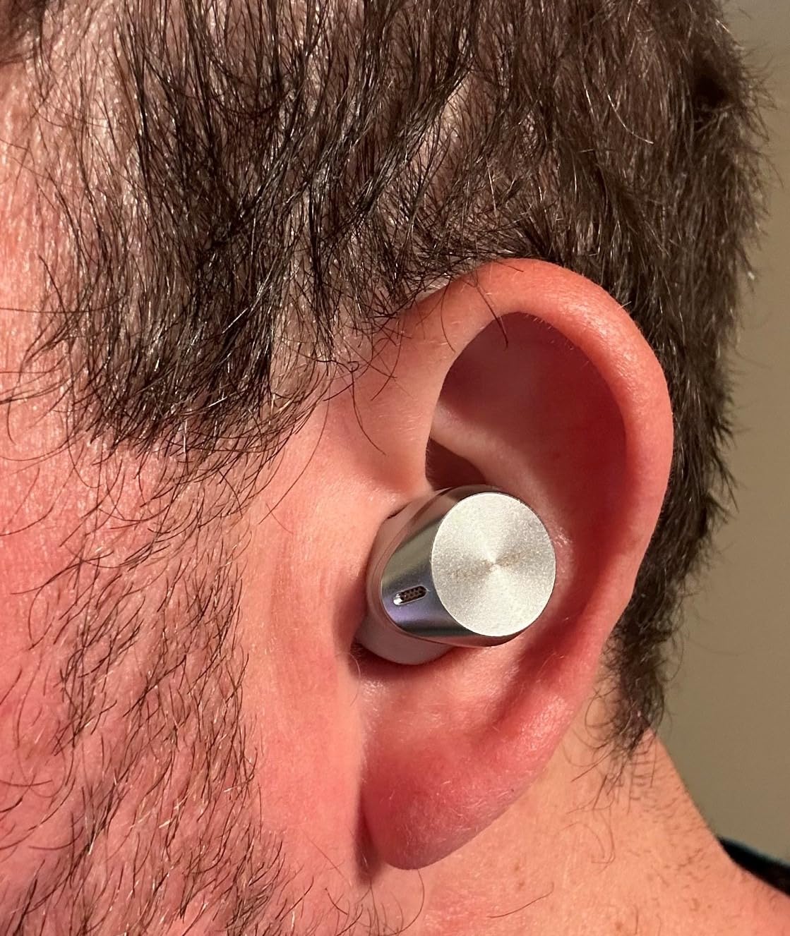 Technics Premium Hi-Fi True Wireless Bluetooth Earbuds with Advanced Noise Cancelling, 3 Device Multipoint Connectivity, Wireless Charging, Hi-Res Audio + Enhanced Calling - EAH-AZ80-S (Silver) customer photo 1