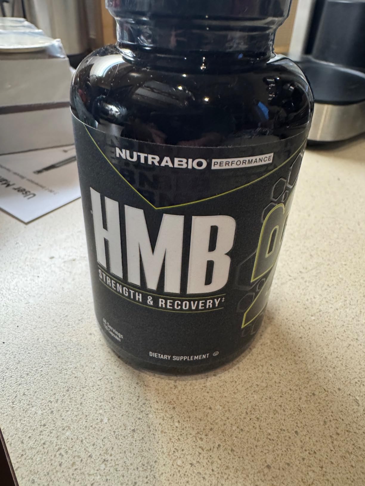 NutraBio HMB Supplement, Amino Acid, 1000mg, 120 Capsules customer photo 2