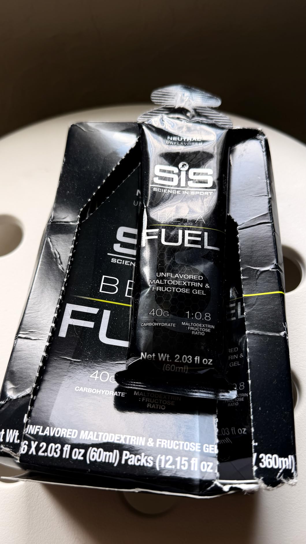Science in Sport BETA Fuel Gel - Dual-Source Energy Gel - Isotonic Gel - Fast-Absorbing Carbohydrate Energy - Sports Nutrition - Easy on Stomach - Portable - Neutral Flavor - 6-Pack customer photo 2