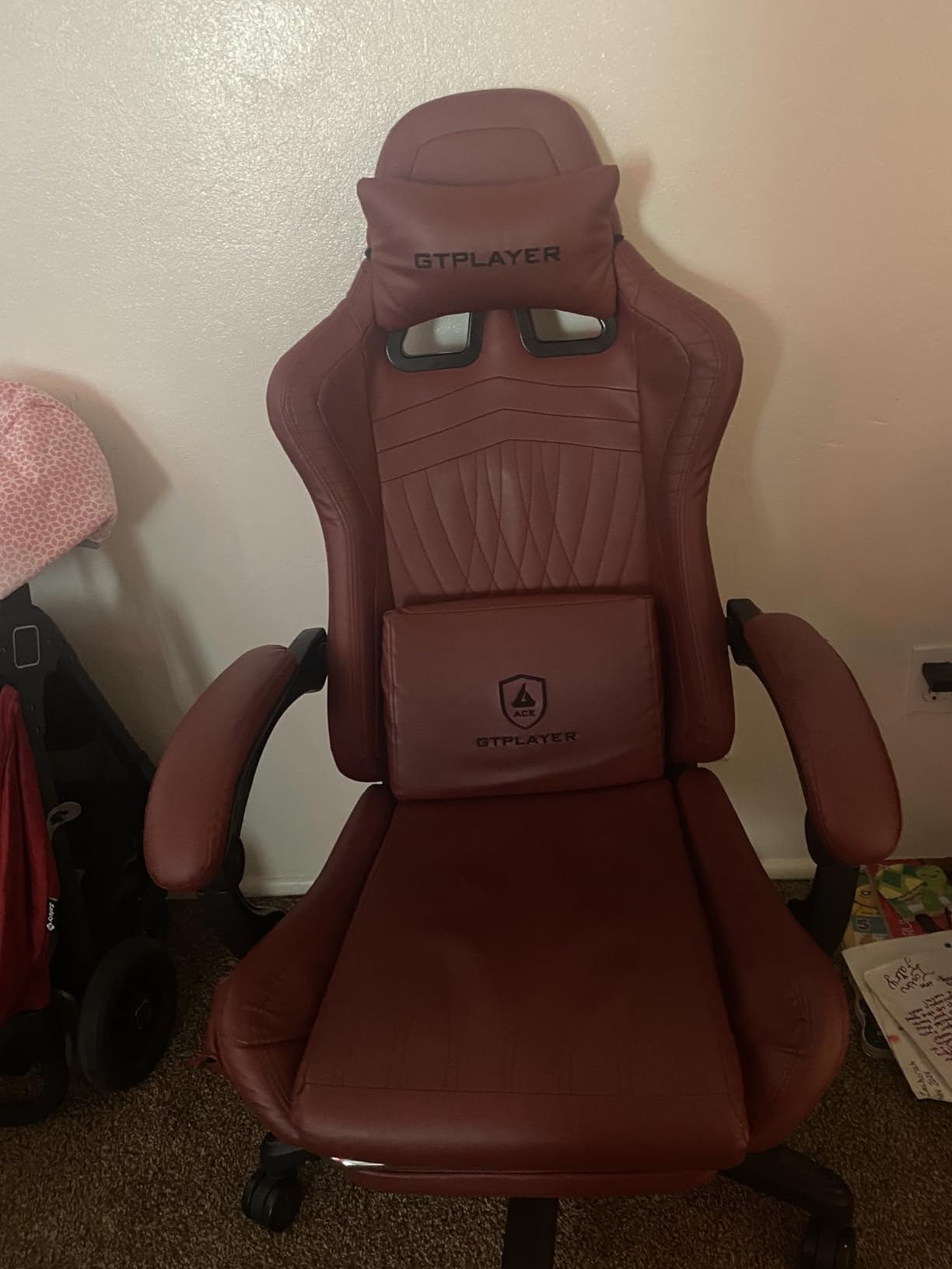 GTPLAYER ACE-PRO Music Gaming Chairs - Built-in Speakers, App Support & Bluetooth Control, Computer Game Chairs with Footrest for Adults customer photo 2