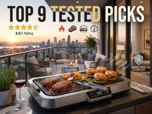 Best Indoor Smokeless Grills for Apartment Balconies