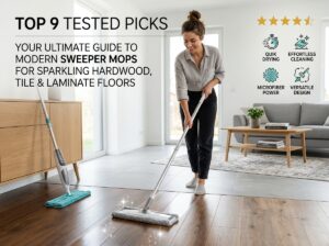 Best Sweeper Mops for Quick Daily Cleanups