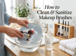 How to Clean and Sanitize Makeup Brushes Properly