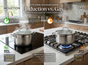 Induction vs Gas Cooktops