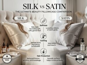 Silk vs Satin Pillowcases
