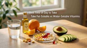 Best Time of Day to Take Fat-Soluble vs Water-Soluble Vitamins