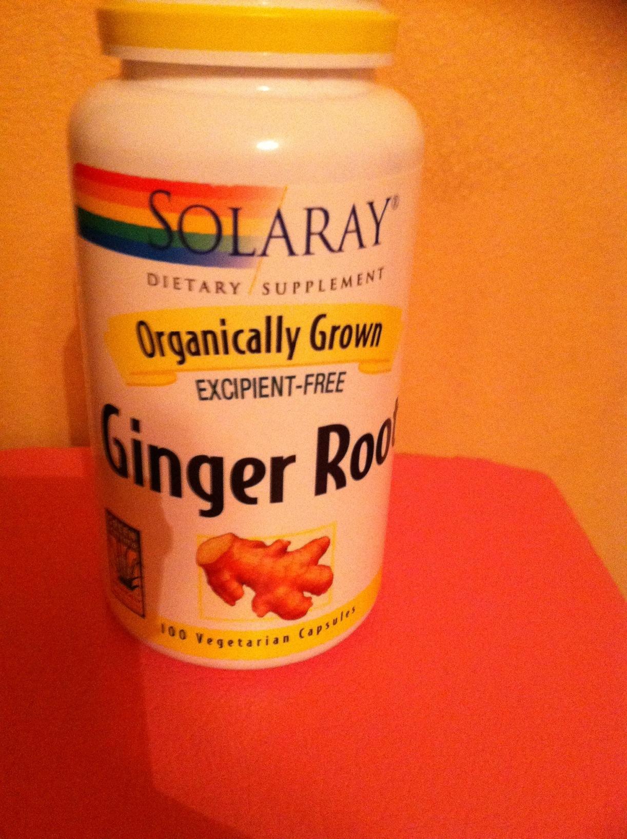 SOLARAY Organic Ginger 1080 mg | Organic Ginger Supplements for Nausea and Motion Sickness, Supports Joint Health | Vegan, Non-Drowsy, 60-Day Guarantee, 50 Servings customer photo 1