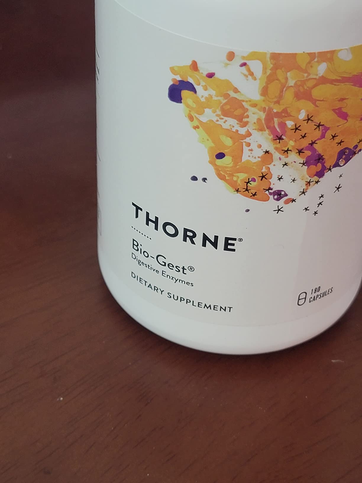 Thorne Advanced Digestive Enzymes, Pepsin & Betaine HCl, 180 Capsules | Provides Relief for Occasional Indigestion, Constipation, Gas & Bloating, Pancreatin & Ox Bile, Third-Party Certified customer photo 2
