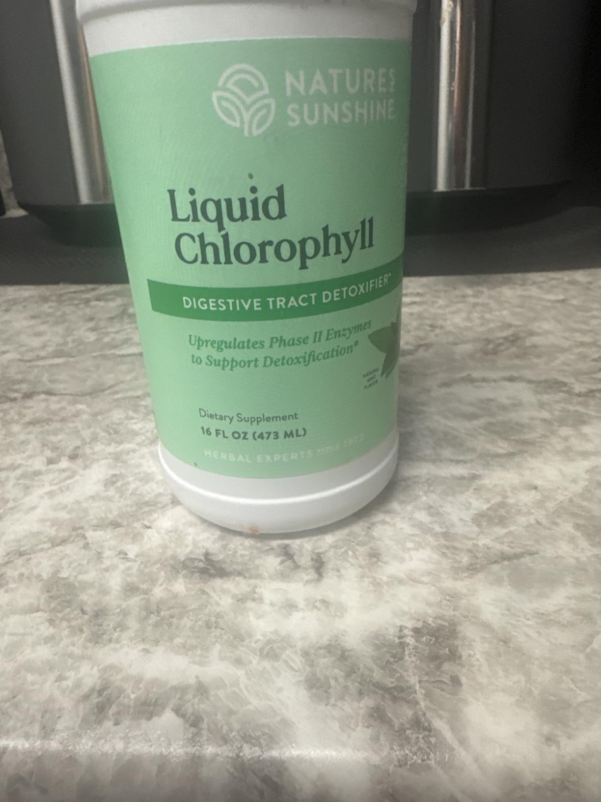 Nature's Sunshine Liquid Chlorophyll - Immunity Support, Detox & Cleanse, Chlorophyll Liquid Drops with Spearmint Oil, Natural Energy Boost, Internal Deodorant - 16 Fl Oz customer photo 2