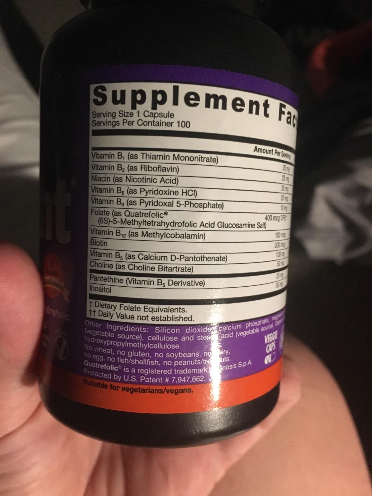 Jarrow B-Right Vitamin B Complex Formula, 100 Capsules | Optimized B-Complex Supports Cellular Energy & Metabolism, Cardiovascular Health, Immune & Heart Health, Vegan, Non-GMO customer photo 2
