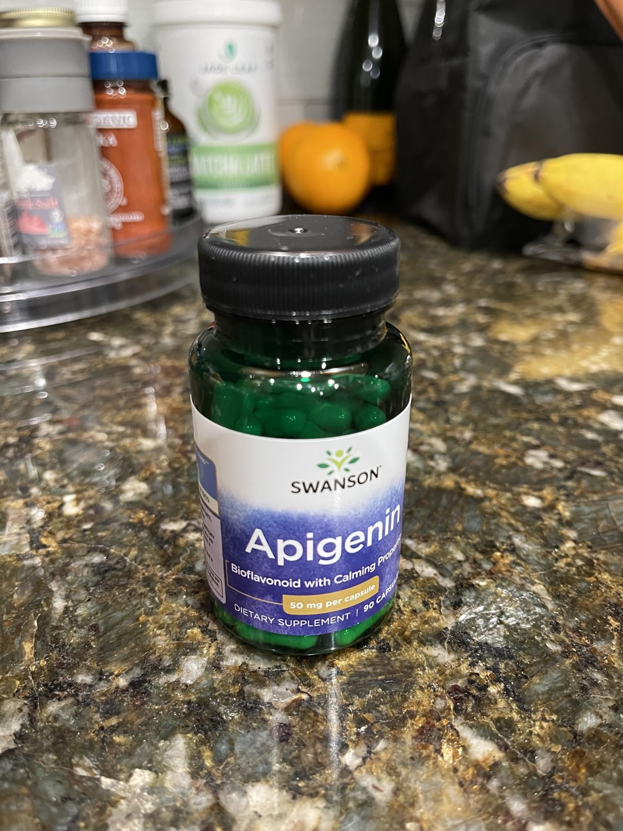 Swanson Apigenin Sleep and Relaxation Supplement, 50 mg, 90 Capsules | For Adults Seeking Natural Sleep, Relaxation, and Stress Relief Support, Antioxidant Bioflavonoid Found in Chamomile customer photo 1