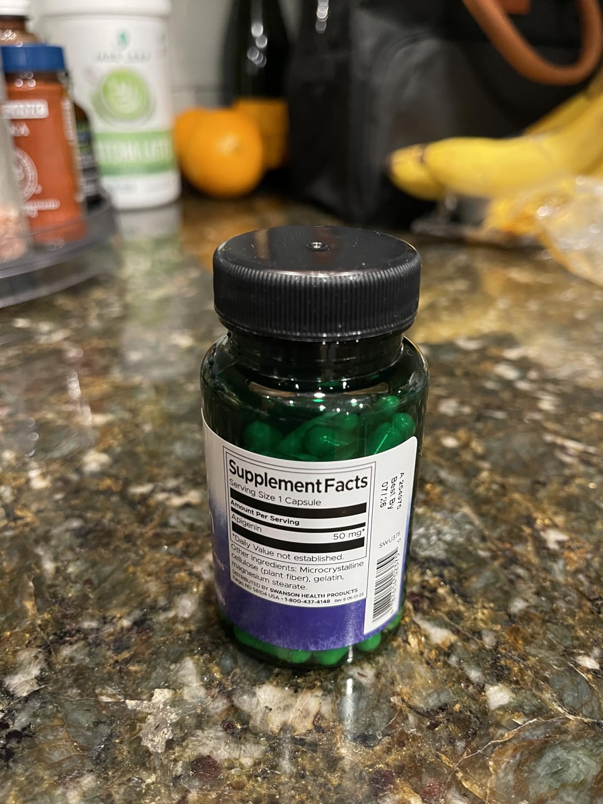 Swanson Apigenin Sleep and Relaxation Supplement, 50 mg, 90 Capsules | For Adults Seeking Natural Sleep, Relaxation, and Stress Relief Support, Antioxidant Bioflavonoid Found in Chamomile customer photo 2