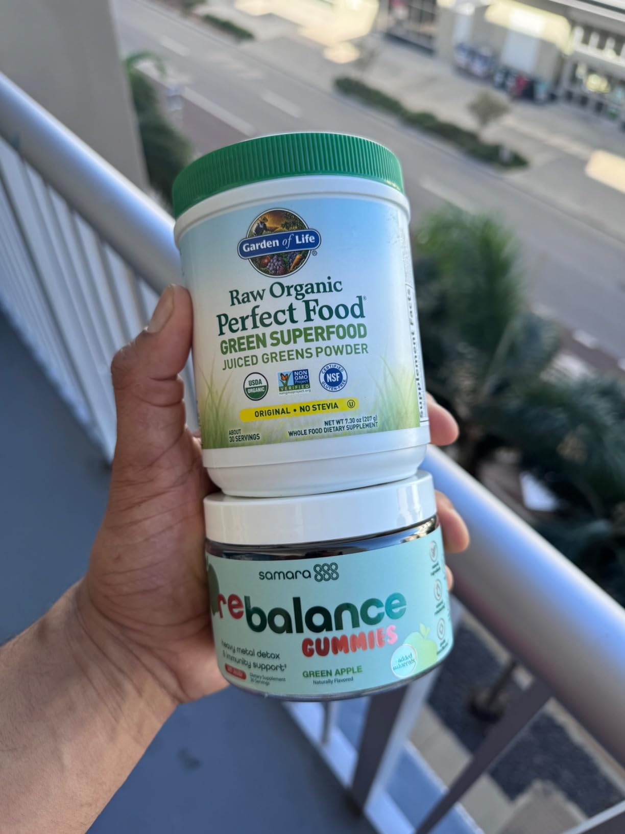Garden of Life RAW Organic Perfect Food Superfood Juiced Greens Powder, Original Stevia-Free, Dietary Supplement, 30 Servings customer photo 2
