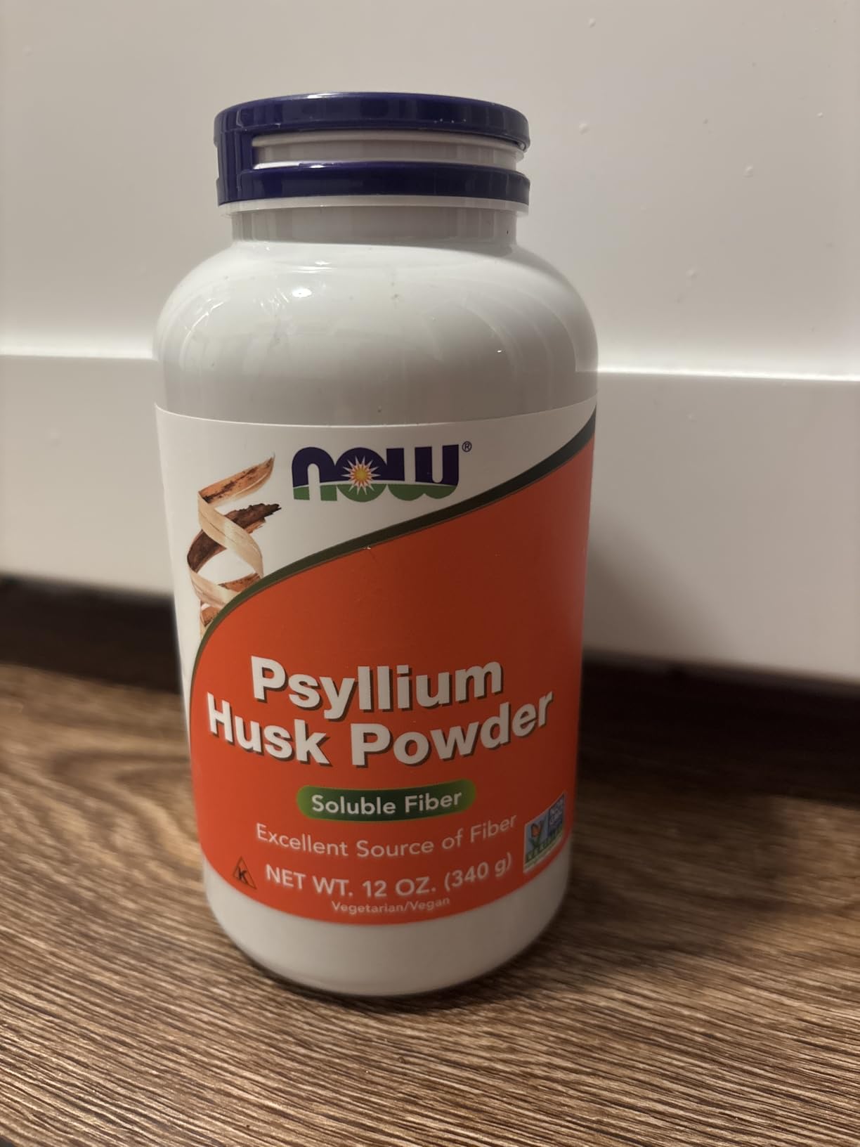 NOW Foods Supplements, Psyllium Husk Powder, Non-GMO Project Verified, Soluble Fiber, 24-Ounce customer photo 1