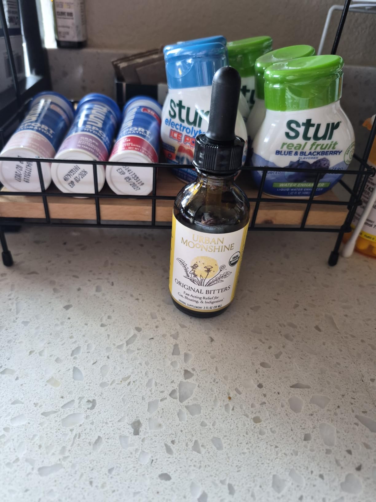 Urban Moonshine Original Digestive Bitters - Debloat - Gut Health - 2 Fl Oz | Fast-Acting Bitters for Digestion - Relieves Occasional Heartburn & Indigestion - Appetite Regulation - Certified Organic customer photo 1