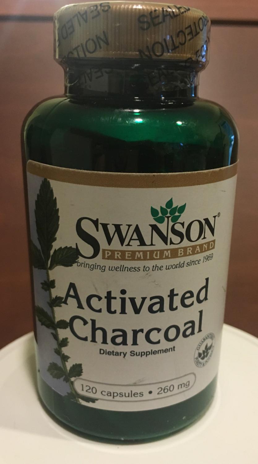 Swanson Activated Charcoal Digestive Support, 260 mg, 120 Capsules | For Digestive-Comfort-Seeking Adults, 520 mg per Serving, Supports Occasional Gas, Bloating and Bowel Regularity customer photo 2