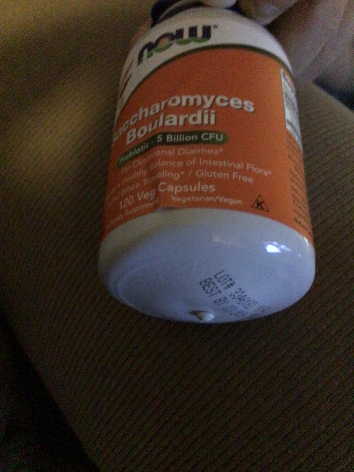 NOW Supplements, Saccharomyces Boulardii, 5 Billion CFU Probiotic, 60 Veg Capsules customer photo 2