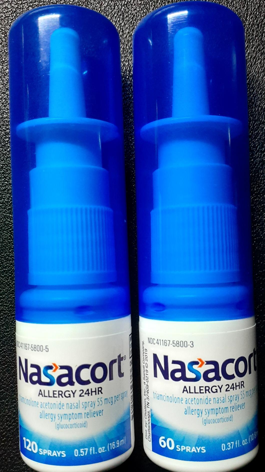 Nasacort 24HR Allergy Nasal Spray for Adults, Non-drowsy & Alcohol Free, 120 Sprays customer photo 1