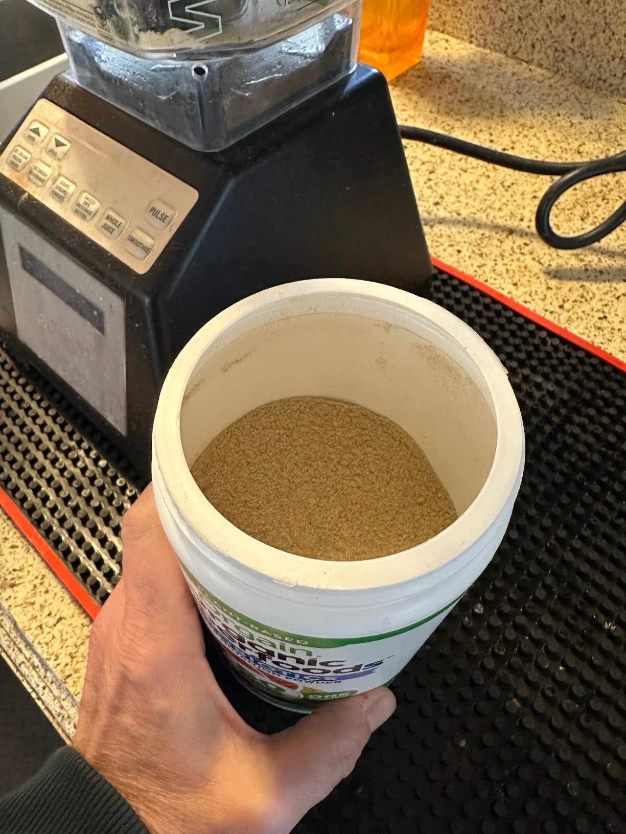 Orgain Organic Greens Powder + 50 Superfoods, Original - 1 Billion Probiotics for Digestive Health, Antioxidants, Vegan, Plant-Based, Gluten-Free, Non-GMO, Green Juice & Smoothie Drink Mix - 0.62lb customer photo 1