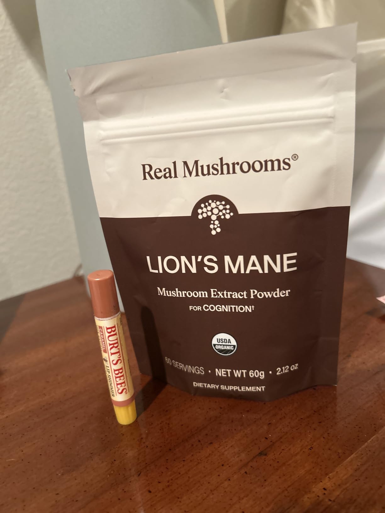 Real Mushrooms Lion's Mane Extract Powder, Organic Adaptogen, 60 Servings | Organic Lion's Mane Extract for Wellness, Focus, Clarity Support, Vegan Non-GMO Powder, Daily Use, Verified Beta Glucans customer photo 2