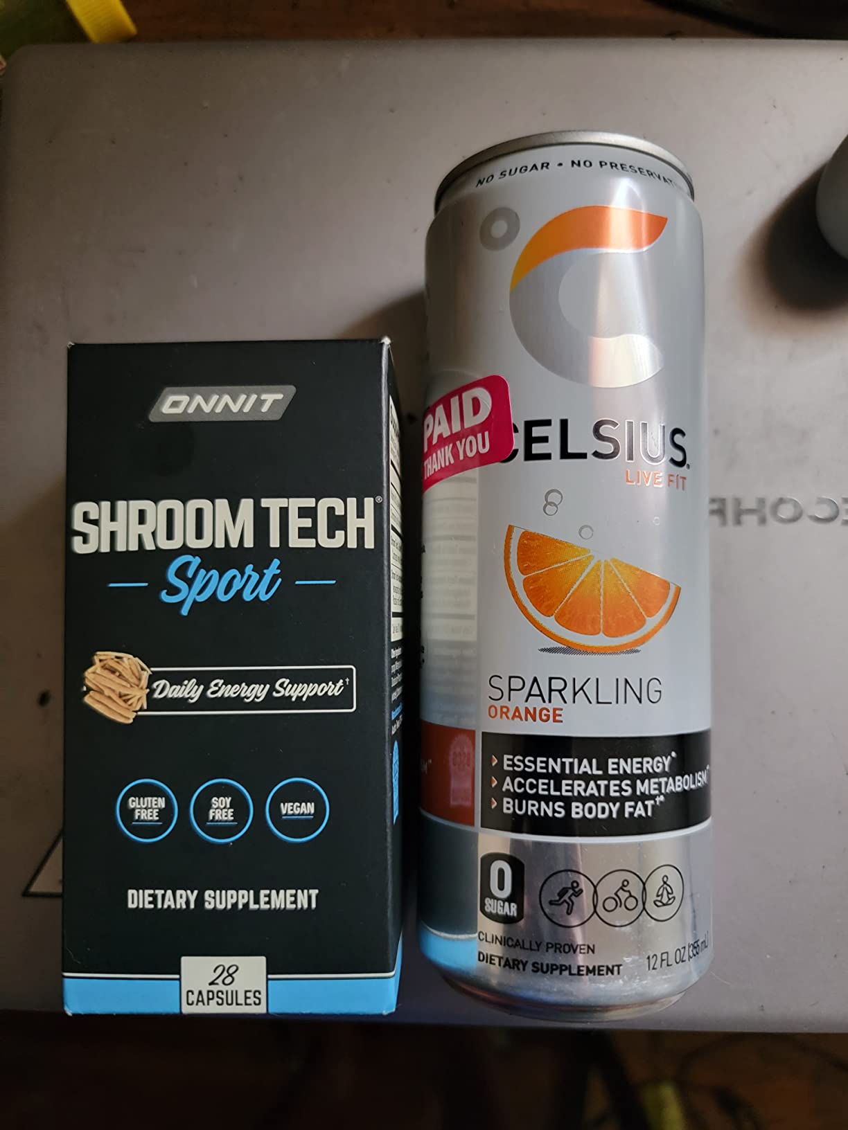 ONNIT Shroom Tech Sport Caffeine-Free Cordyceps Pre-Workout, 28 Count | Caffeine-free cordyceps mushroom blend for daily energy, endurance & exercise support; stimulant-free mushroom pre workout customer photo 2