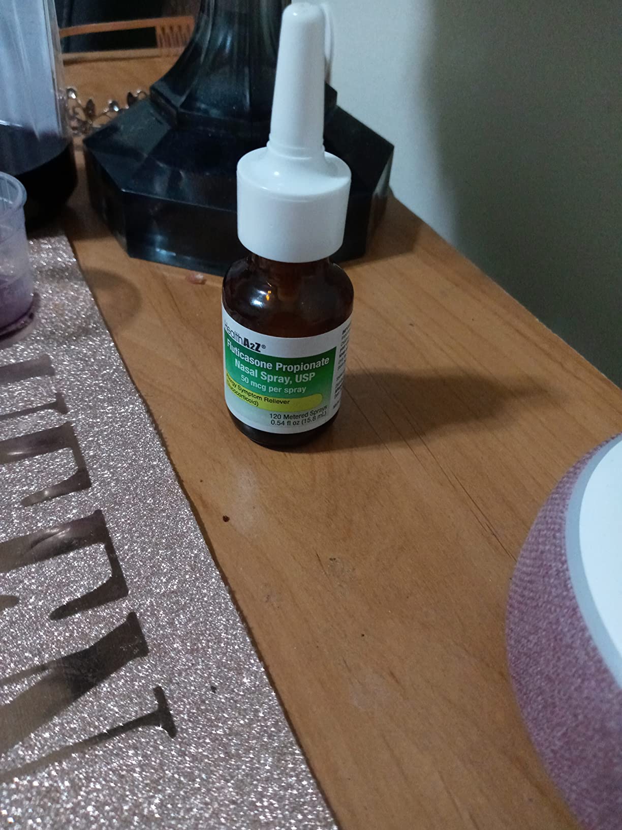 HealthA2Z Fluticasone Propionate Nasal Spray, 24 Hour Allergy Relief, 120 Sprays customer photo 2