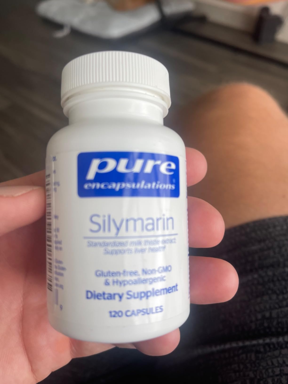 Pure Encapsulations Silymarin, 120 Capsules | 250 mg Milk Thistle Per Capsule, Liver Health Support*, Antioxidants Supplement, Non-GMO and Vegan customer photo 1